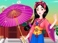 Žaidimas Cute Mulan Royal Dressup