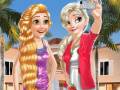 Žaidimas Elsa And Rapunzel Selfie Time