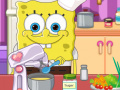 Žaidimas SpongeBob Kitchen Slacking 