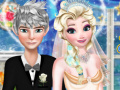 Žaidimas Jack and Elsa Perfect Wedding Pose