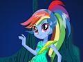 Žaidimas My Little Pony: Equestria Girls - Legend of Everfree Rainbow Dash Dress Up