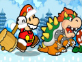 Žaidimas Angry Santa Mario
