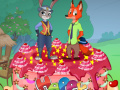 Žaidimas Zootopia Birthday Cake