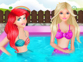 Žaidimas Princesses Pool Day