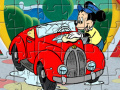 Žaidimas Mickey Washing Car 