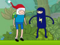 Žaidimas Adventure Time Christmas War 