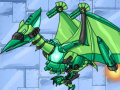 Žaidimas Combine! Dino Robot - Ptera Green 