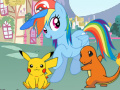 Žaidimas My Little Pony Play Pokemon Go 
