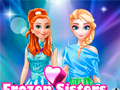 Žaidimas Frozen Sisters Facebook Fashion