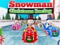 Žaidimas Snowman Christmas Racing
