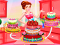 Žaidimas Princess Dede Sweet Cake Decor