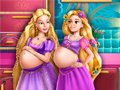 Žaidimas Goldie Princesses Pregnant BFFs