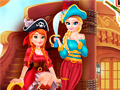 Žaidimas Pirate Girls Garderobe Treasure