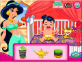 Žaidimas Princess Jasmine Baby Caring
