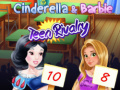 Žaidimas Cinderella & Barbie Teen Rivalry