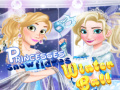 Žaidimas Princesess snowflakes Winter ball