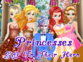 Žaidimas Princesses Gift To Their Hero