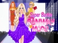 Žaidimas Super Barbie Runway Model