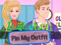 Žaidimas Barbie and Ken Pin My Outfit