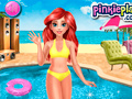 Žaidimas Mermaid Princess Pool Time