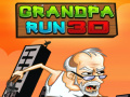 Žaidimas Grandpa Run 3d