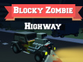 Žaidimas Blocky Zombie Highway