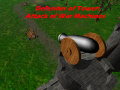 Žaidimas Defender of Tower: Attack of War Machines