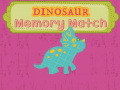 Žaidimas Dinosaur Memory Match