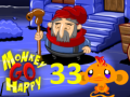 Žaidimas Monkey Go Happy Stage 33