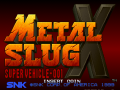 Žaidimas Metal Slug X