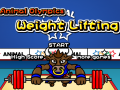 Žaidimas Animal Olympics Weight Lifting