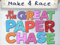 Žaidimas Make & Race In The Great Paper Chase