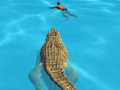 Žaidimas Crocodile Simulator Beach Hunt