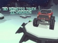 Žaidimas 3D Monster Truck: Icy Roads
