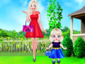 Žaidimas Mother & Baby Elsa Photoshoot