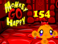 Žaidimas Monkey Go Happy Stage 154