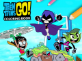 Žaidimas Teen Titans Go Coloring Book
