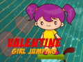 Žaidimas Valentine Girl Jumping