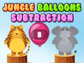 Žaidimas Jungle Balloons Subtraction