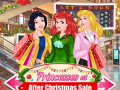 Žaidimas Princesses at After Christmas Sale