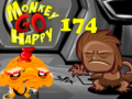 Žaidimas Monkey Go Happy Stage 174