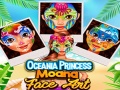 Žaidimas Oceania Princess Moana Face Art