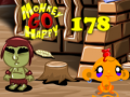 Žaidimas Monkey Go Happy Stage 178