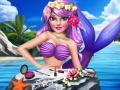 Žaidimas Princess Mermaid Makeup Style