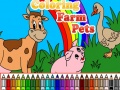 Žaidimas Coloring Farm Pets