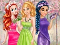 Žaidimas Colors of Spring Princess Gowns