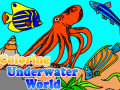 Žaidimas Coloring Underwater World