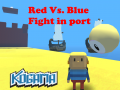 Žaidimas Kogama: Red Vs. Blue Fight in port