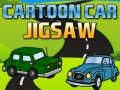Žaidimas Cartoon Car Jigsaw