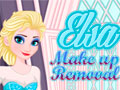 Žaidimas Elsa Make Up Removal